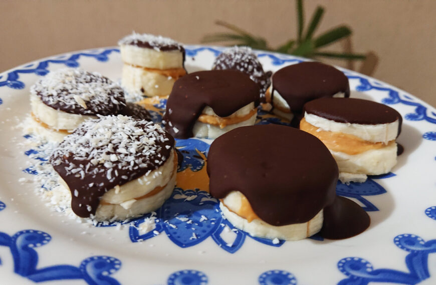 Fake Snickers Ice Cream Bites