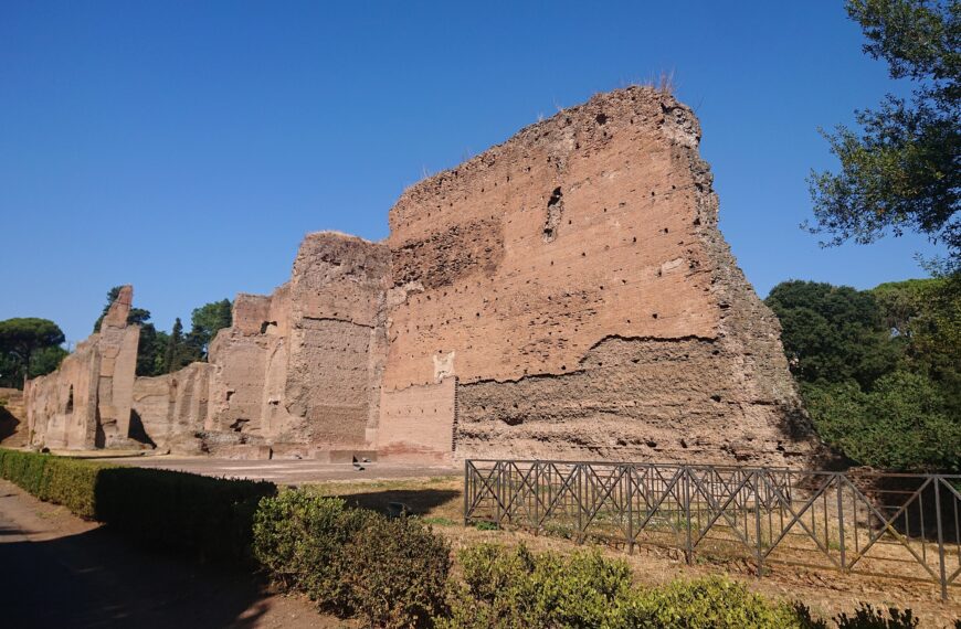 Dia 06 – Roma/Itália: Termas di Caracalla, Piazza di Spagna, Villa Medici, Jardins da Villa Borghese