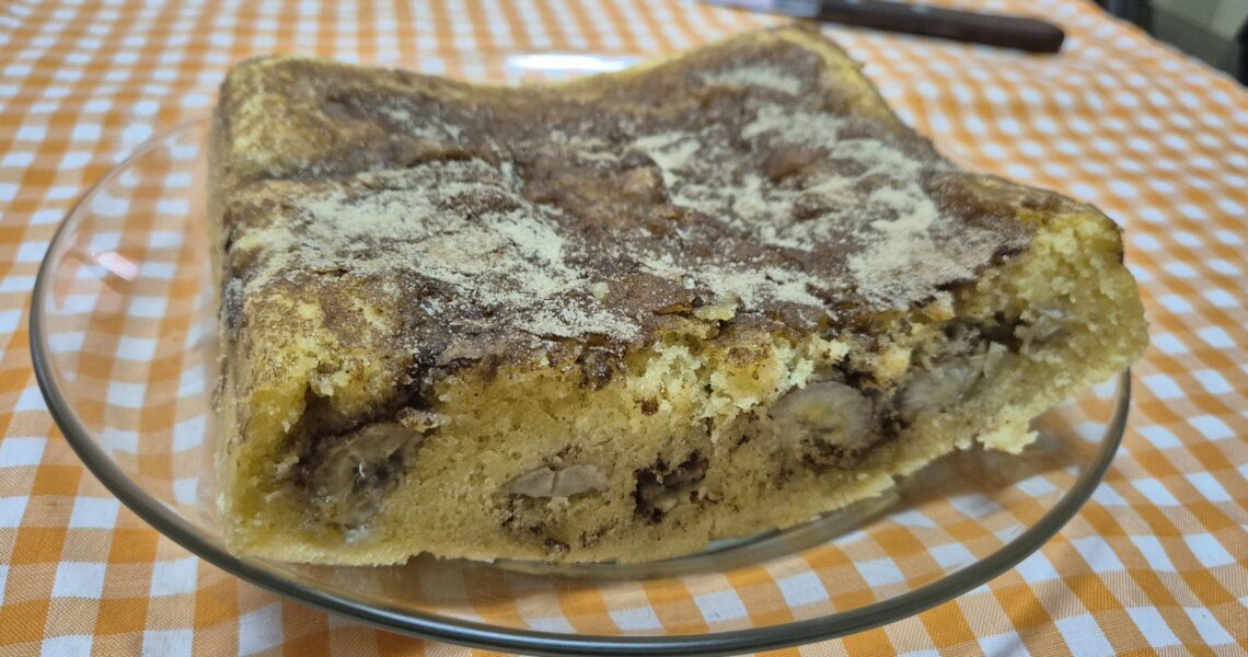 Bolo de banana super fácil ⭐